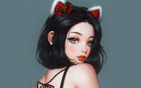 Which is the greatest anime series of all time? 2880x1800 Christmas Anime Girl Macbook Pro Retina HD 4k ...