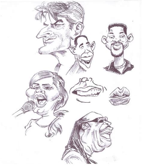 Celebrity Caricature Drawings By Davkagimba On Deviantart