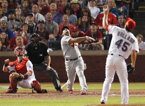 World Series Rangers Shut Out Cardinals And Tie Series The New York