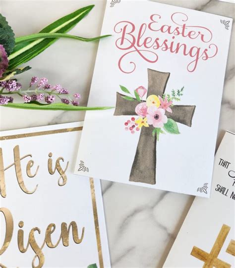 Free Printable Religious Easter Card 3 Designs Leap Of Faith Crafting
