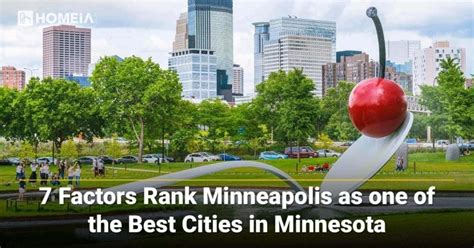 7 Factors Rank Minneapolis As One Of The Best Cities In Minnesota