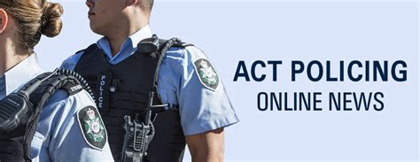 Connect With Us Australian Capital Territory Policing