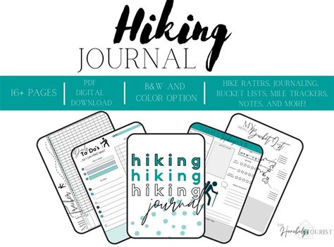 Hiking Journal Etsy