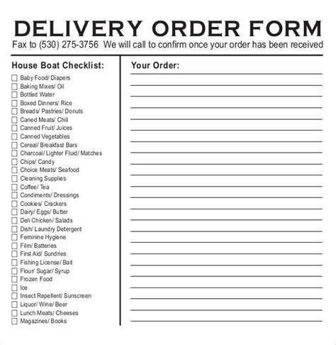 This means that no matter where you send your parcel, there is a high chance that there is a poslaju nearby to help you deliver your orders. 24+ Delivery Order Templates - Word, Pages | Free ...