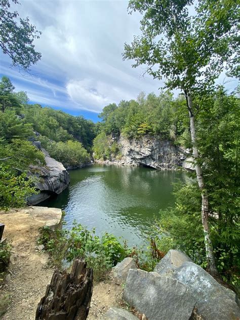 The Becket Quarry Trail Leads You To An Abandoned Quarry In Ma