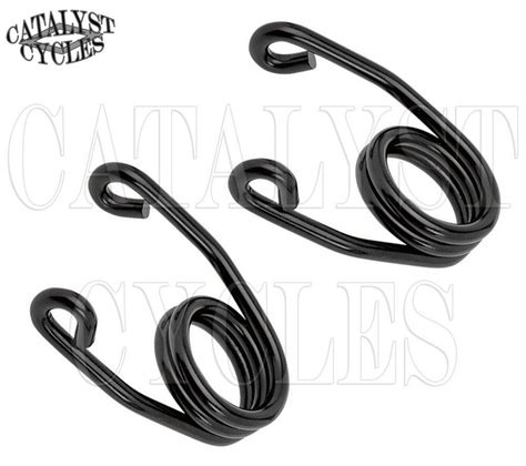 Free Shipping Black Solo Seat Hairpin Springs For Harley And Custom 2 Pair Torsion Springs In