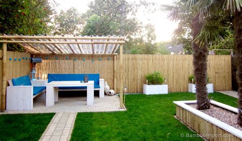 Bamboo fencing rolls are most suitable for covering an existing wall, wooden fence or mesh panel. 25 Bamboo Fencing Ideas for Garden, Terrace or Balcony