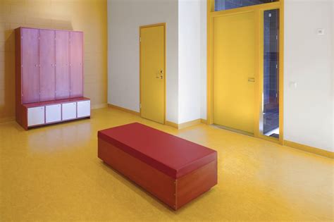 Linoleum flooring is a type of flooring made of a floor surface produced from hardened linseed oil, pine resin, crushed cork dust, sawdust, and mineral additives like calcium carbonate, usually with a burlap or canvas backing. A Gallery of Linoleum Flooring Ideas