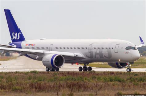 First Sas A350 900 Performs Maiden Flight
