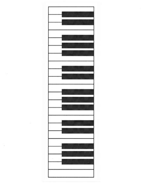 Piano Keys Printable Customize And Print