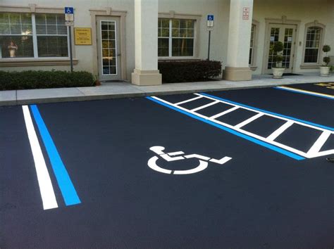 How To Paint Handicap Parking Spaces Property And Real Estate For Rent