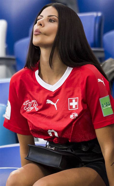 World Cup 2018 Haris Seferovics Girlfriend Amina Steps Out For
