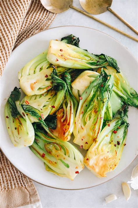 Sautéed Baby Bok Choy Recipe The Healthy Maven