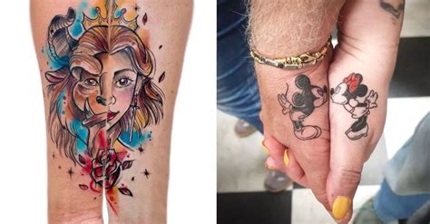 Update More Than 85 Beauty And Beast Couple Tattoos Super Hot