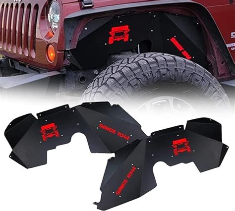 Jroad Inner Fender Front Fender Liners Compatible With Jeep