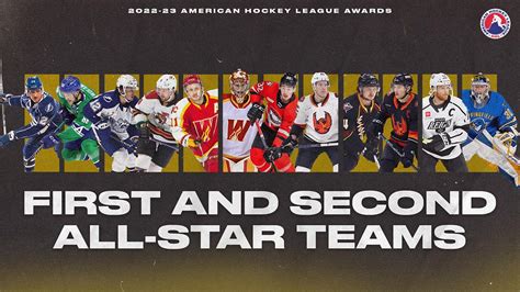 Ahl Announces First And Second All Star Teams Calgary Wranglers