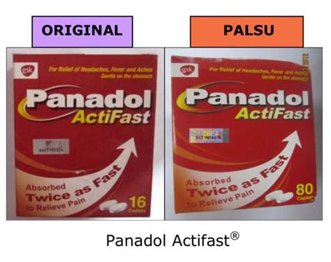Dikhuatiri jika tersalah makan panadol, dan tidak mengikut dos yang sebetulnya … panadol actifast. Pembukusan Hampir Sama, Cara Nak Beza Produk Asli Dengan ...