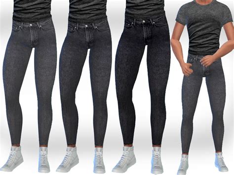 Grey Jeans M By Saliwa At Tsr Sims 4 Updates
