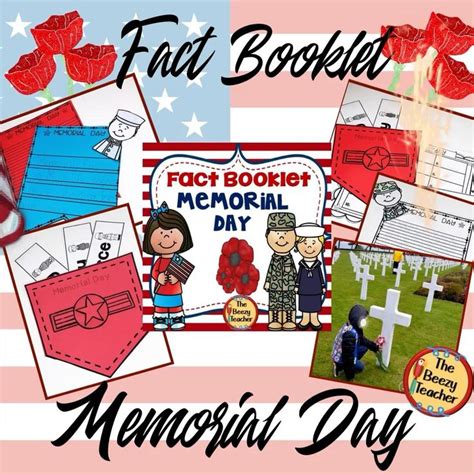 Memorial Day Fact Booklet And Activities With Digital Activities Video