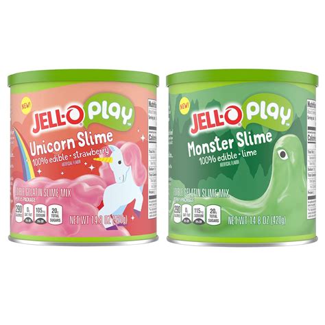 Jell O Play Monster Slime And Unicorn Slime Variety Pack