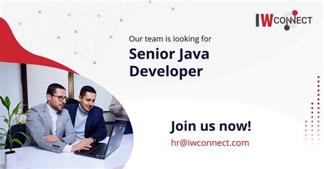 Apply For Senior Java Developer Job At Iwconnect