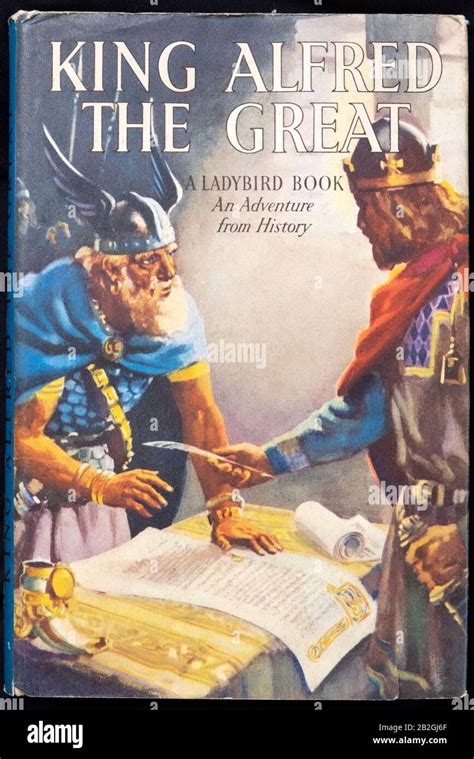 Ladybird Book Front Cover Childrens British History King Alfred The