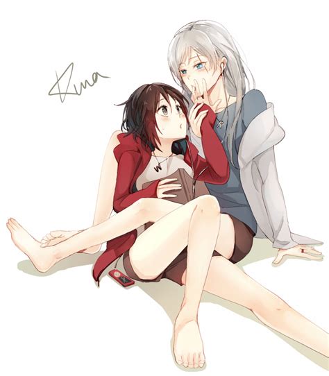 Ruby Rose And Weiss Schnee Rwby Drawn By Kuma