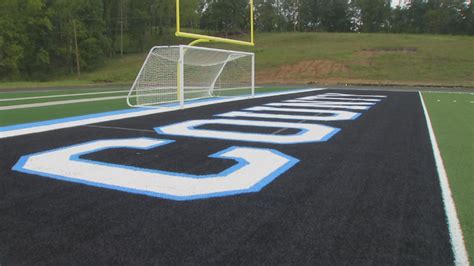 New Lincoln County High School Football Field Nearing Completion