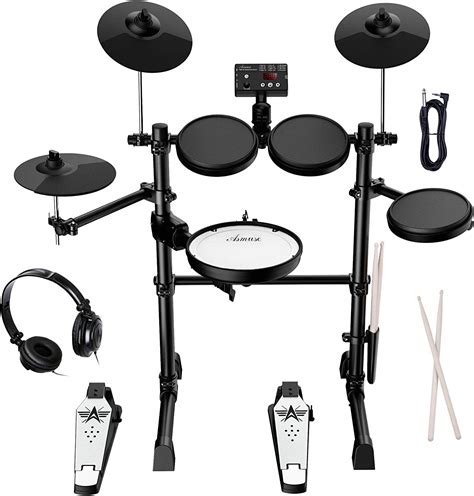 Asmuse Electronic Drum Set Kit For Adults Beginners With 8