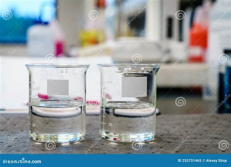 Clear Liquids Stock Image Image Of Clear Level Solution 253751465