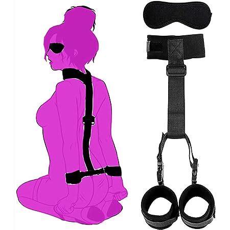 Amazon Com Bdsm Bed Restraints For Couple Adjustable Bondgaed Ties Down Arms And Legs On Bed