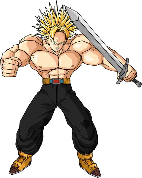 Trunks' sword is a craftable hardmode tier 4 broadsword with a fast speed and a wide hitbox. Imagen - Future trunks sword ultra ssj by db own universe ...