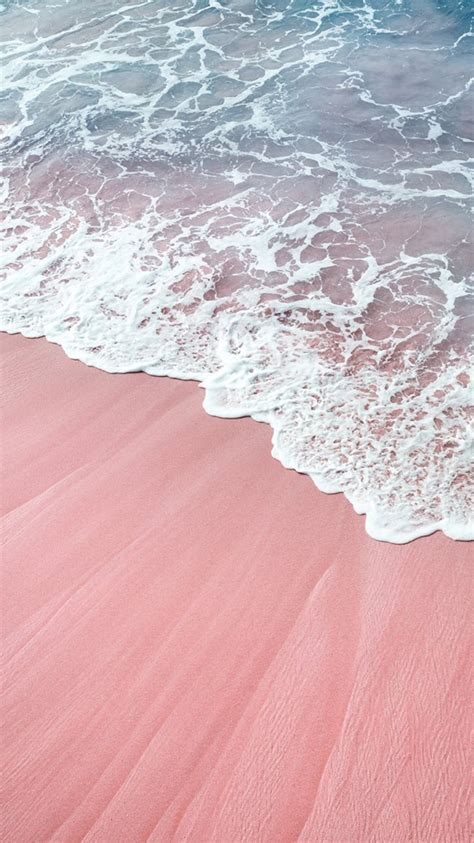Beach Wallpaper For Iphone Se 09 Pink Sand Beach Hd Wallpapers