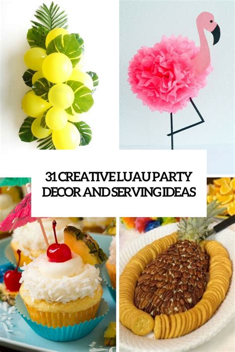 Colorful Luau Party Decor And Serving Ideas Shelterness 35970 Hot Sex Picture