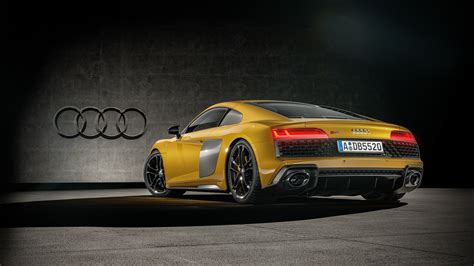 Audi R8 Yellow 2020 Hd Cars 4k Wallpapers Images Backgrounds