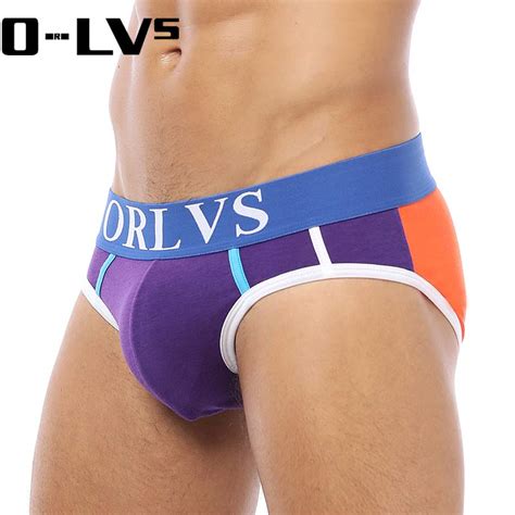 Orlvs 2019 New Underwear Men Briefs Orlvs Sexy Cotton Mens Underwear