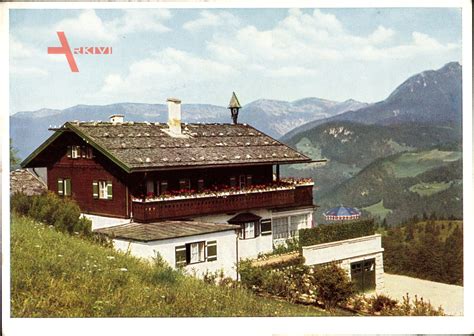 Berchtesgaden In Oberbayern Haus Wachenfeld Hitlerhaus Obersalzberg Xl