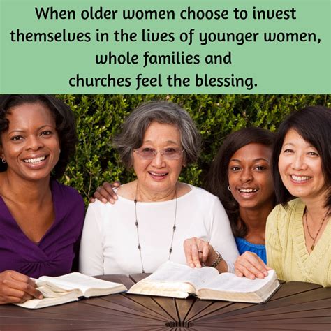 Older Womenyounger Women Biblical Womanhood Biblical Older Women