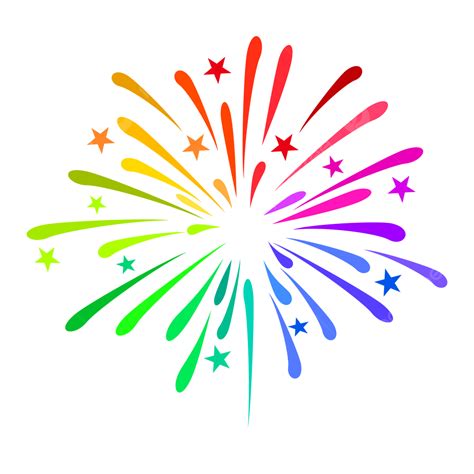 Fireworks Clipart Fireworks Celebrations Png And Vector With