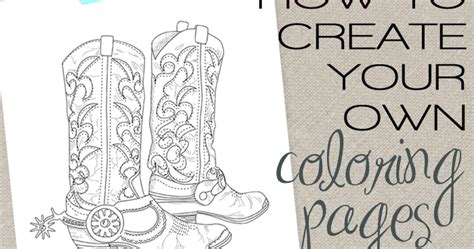 Choose a focal point for your coloring page. i should be mopping the floor: How to Create Your Own ...
