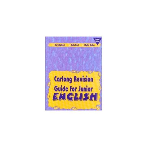 Carlong Revision Guide For Junior English