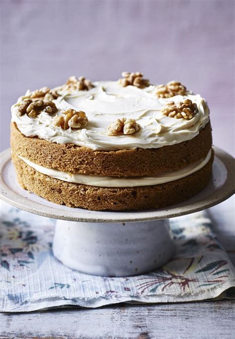 Mary berry shares her malted chocolate cake recipe. Mary Berry's coffee and walnut cake | Recipe (With images ...