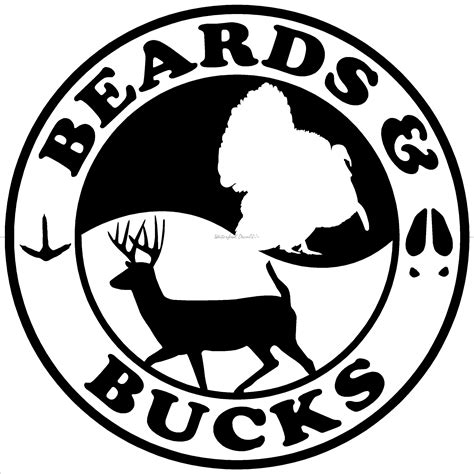 Beards And Bucks Turkey And Deer Decal