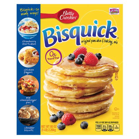 Betty Crocker Bisquick Original Pancake And Baking Mix 80