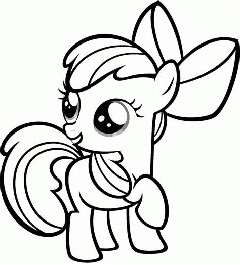 Check out our pony coloring pages selection for the very best in unique or custom, handmade pieces from our coloring books shops. My Little Pony Coloring Page - Coloring Home