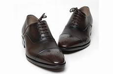 oxford shoes brogue lace men toe cap leather mens