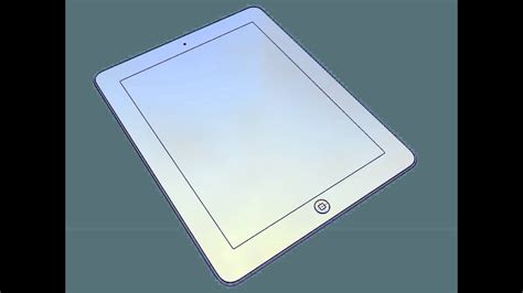 3d Model Of Apple Ipad 2 Nurbs Review Youtube