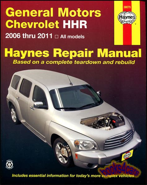 Hhr Shop Manual Chevrolet Service Repair Book Haynes Chilton Workshop