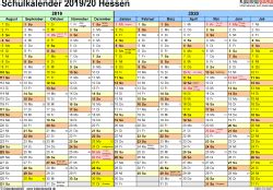Jahreskalender 2020 pdf zum ausdrucken. Kalender 2019 Hessen Zum Ausdrucken Kostenlos - Kalender Plan