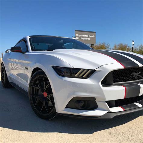 6th Gen White 2016 Ford Mustang Gt Roush Stage 2 Sold Mustangcarplace